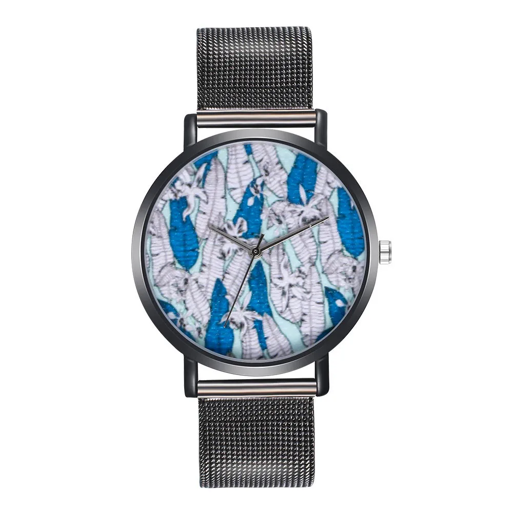 

Fashion Women Crystal Stainless Steel Analog Quartz Wrist Watch Bracelet women watches relojes mujer 2018