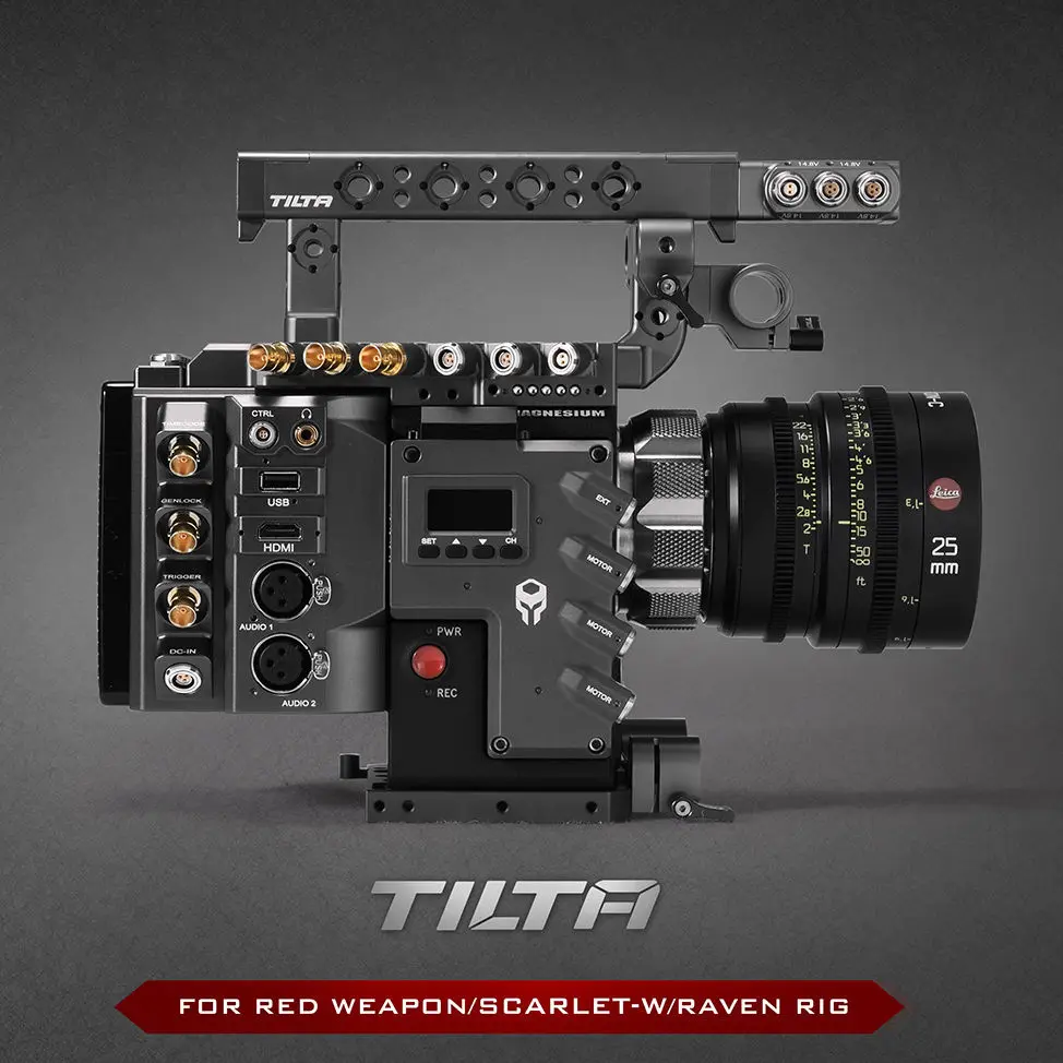 

TILTA ESR-T01-B1 Rig Cage Advanced RED I/O module For RED DSMC2 Camera rig RED RAVEN WEAPON SCARLET-W Power Plate SDI HDMI
