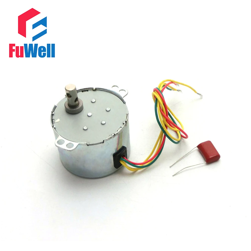 50 KTYZ Metal Shell 1.5r/min 6 W Watts 50Hz AC 220 V Fan Synchronous Motor Gear Box 220 V