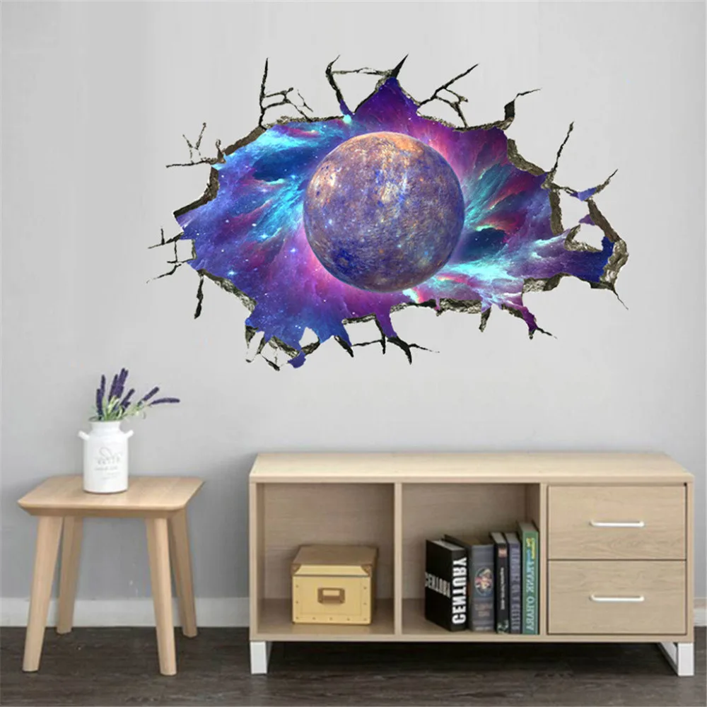 Декор стен космос