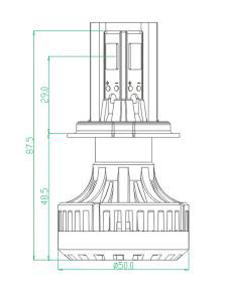 LED Car Headlight LH-A340-H4 - 8
