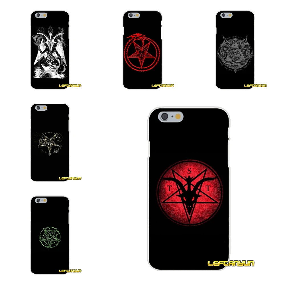 Goede Voor Xiaomi Redmi 3 3 s 4A 5A Pro Mi4 Mi4C Mi5S Mi6X Mi Max2 Note 3 4 5A satan pentagram occult evil Logo Siliconen Soft Phone Case