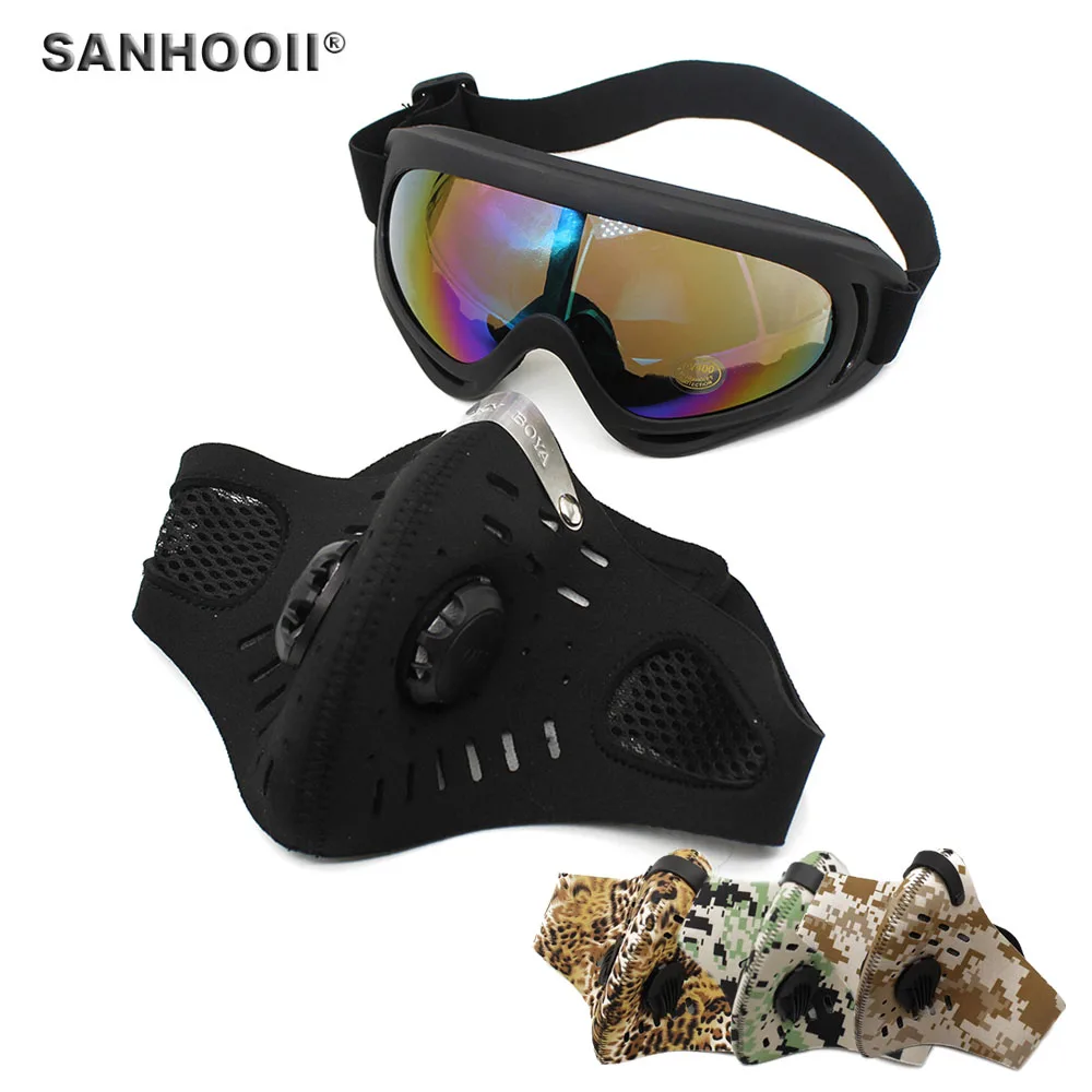 Download Sport Half Face Mask Winter Warm Outdoor Ski Mask Ride ...