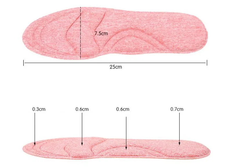 4D Memory Foam ортопедические стельки супинатор ортопедический стельки для обувь плоские ноги Уход за ногами подошва обуви ортопедические