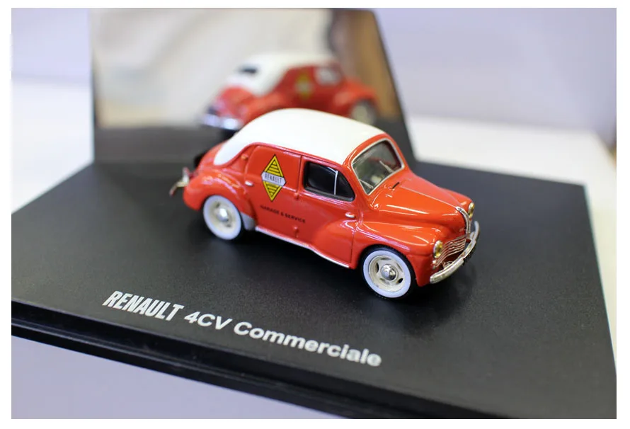 Завод 1:43 RENAULT 4CV коммерциал Игрушечная машина из сплава игрушки для детей литой модельный автомобиль подарок на день рождения