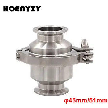

2" Pipe OD 45mm 51mm Sanitary Stainless Steel 304 Tri Clamp OD 64mm Vertical Check Valve