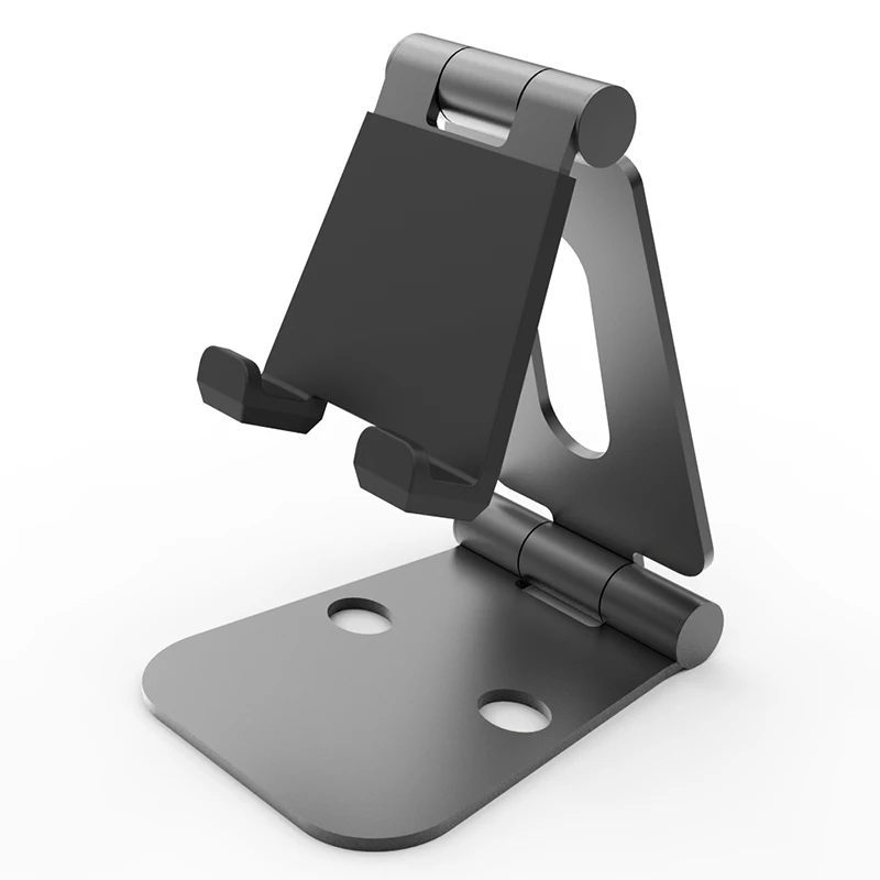  SeenDa Folding Tablet Stand Aluminum Multi-Angle Adjustment Desk Holder Mobile Phone Stand Double-F