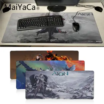 

MaiYaCa Hot Sales Aion Game Anti-Slip Durable Silicone Computermats Radiation Decorate Your Desk Non-Skid Rubber Pad mouse gamer