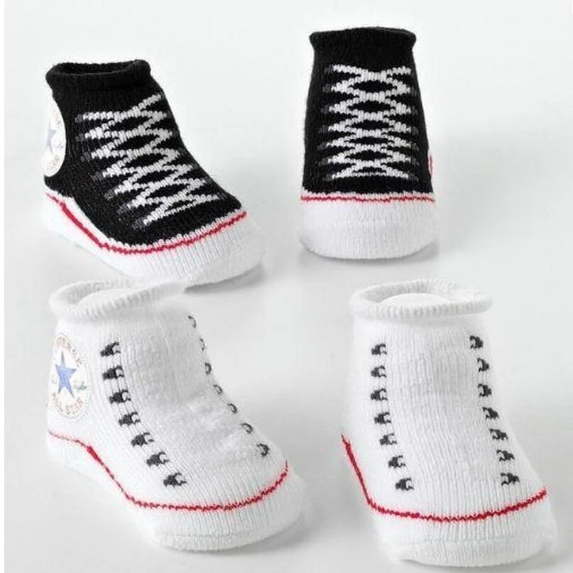 Chaussettes pour bébés de 0 à 12 mois | En coton, pour enfants filles et garçons, chaussettes souples, lot de 6 couleurs, chaussettes pour bébés de 0 à 12 mois (lot de 6)