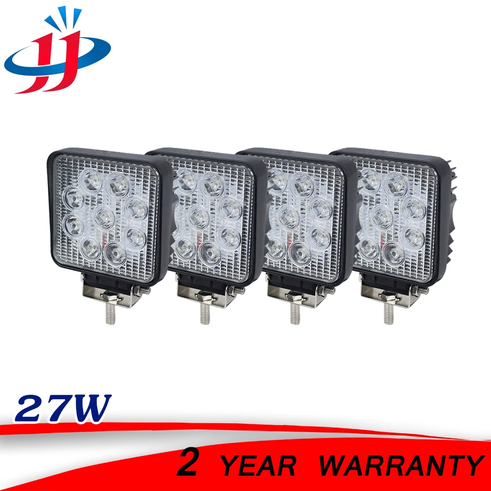 4 x 27W Led work light vehicles off road cars spotlight truck TRACTOR