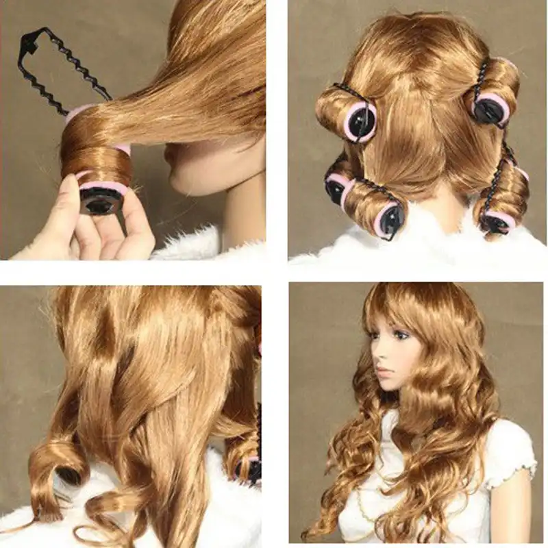 One Piece Sponge Curlers Curler Magic Hair Roller Hair Styling