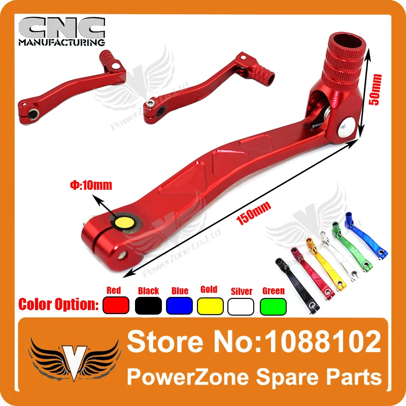 

CNC Aluminum Gear Shift Level Lever Fit To Dirt Bike Pit Bike KAYO Pit Pro CQR CRF KLX 50cc 110cc 125cc 250cc Dirtbike Parts