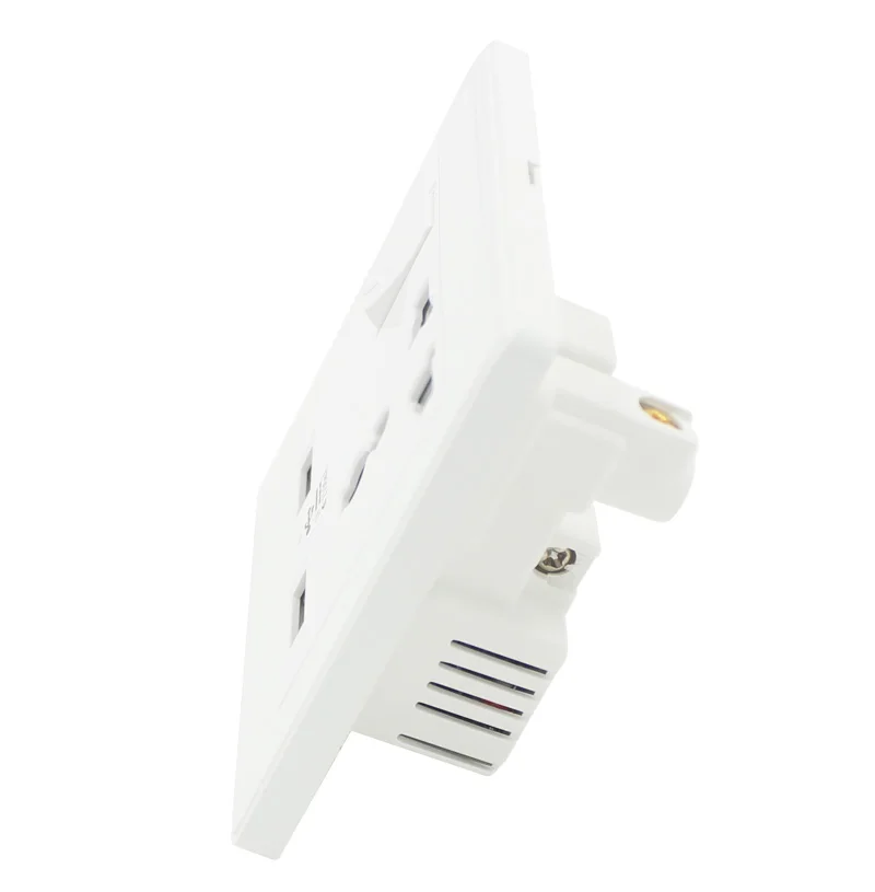 JOHO электрические розетки Универсальный розетки с двойной usb-адаптер мощность Outlet Панель зарядное устройство белый DDS1000