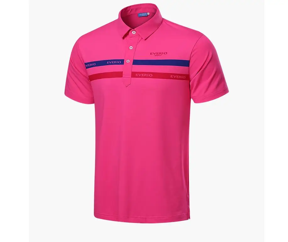 PGM Men Golf T Shirts Quick Dry Breathable Sportswear summer Men Short Sleeved Golf Polo Shirts Quick Dry Golf Sportswear Shirts