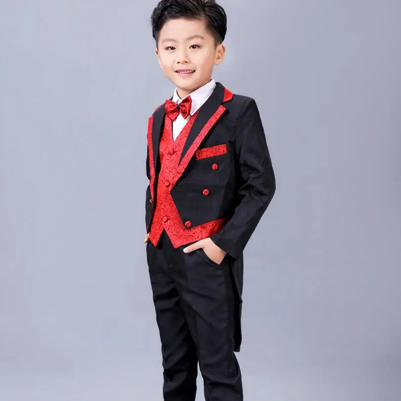 

Boys Blazers Kids Baby Suits for Weddings Prom Suits Birthday Dress for Boy Kids Tuexdo Children Clothing Set blazer jacket Y125