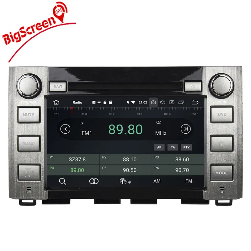 Excellent 2 Din Android 8.0 RAM 4GB+32GB 8 Core Car Radio GPS Navi For Toyota Sequoia Tundra 2014-2016 4