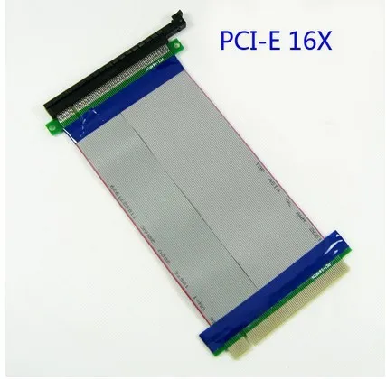 Cheap 100pcs 1U 2U server/computer PCI-E PCI E express 16X to 16X riser card adapter extender cable 16 pci express flexible riser 29cm Cheap 100pcs 1U 2U server/computer PCI-E PCI E express 16X to 16X riser card adapter extender cable 16 pci express flexible riser 29cm