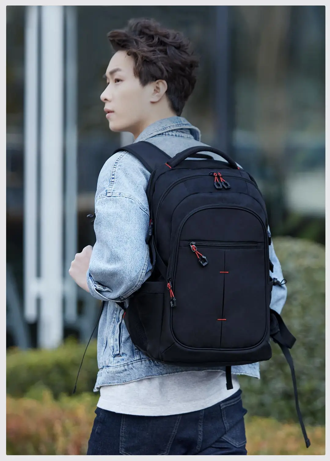 Xiaomi Mijia UREVO 25L Большой Вместительный мужской рюкзак 15 дюймов сумка для компьютера Водонепроницаемая дорожная сумка многофункциональный рюкзак для хранения