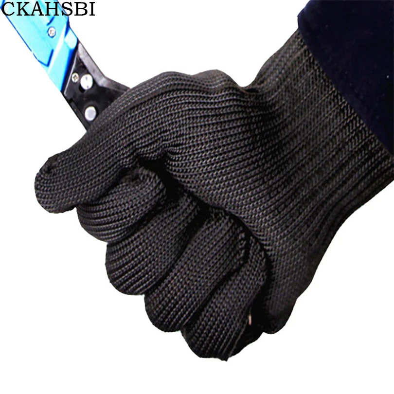 CKAHSBI Anti cut Hunting Gloves Resistant Protective Anti slip Glove