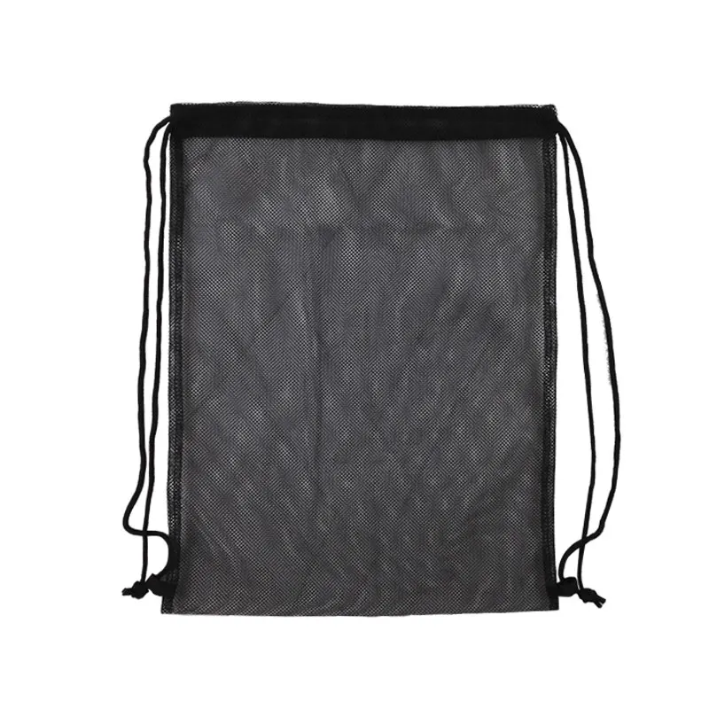 Navo Multi Use Mesh Drawstring Shoe Bags See Through Beach Bag Solid Navo Multi Use Mesh Drawstring Shoe Bags See Through Beach Bag Solid Color Backpack Ultralight Sacks Travel Totes In From Luggage On
