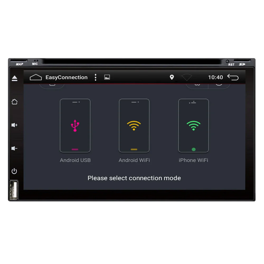 Flash Deal Eunavi Octa 8 Core 2 din android 8.1 car dvd player universal 2din 6.95