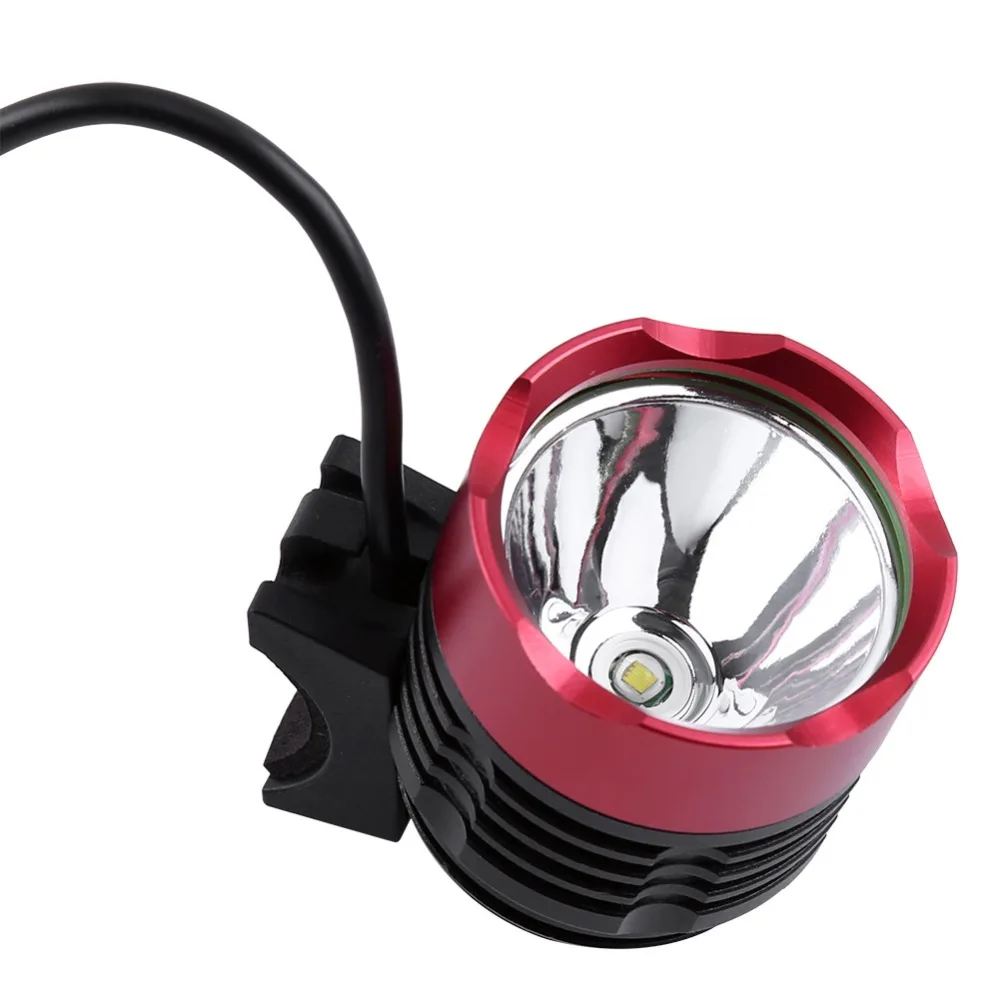 Buy 1200LM Ultra Brightness with Two Rubber Rings T6 LED Bicycle Headlight LED