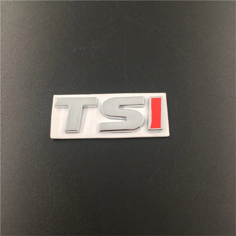 TSI логотип авто наклейка эмблема значок для Volkswagen Tiguan CC Beetle Scirocco sharan touran Lavida Sagitar