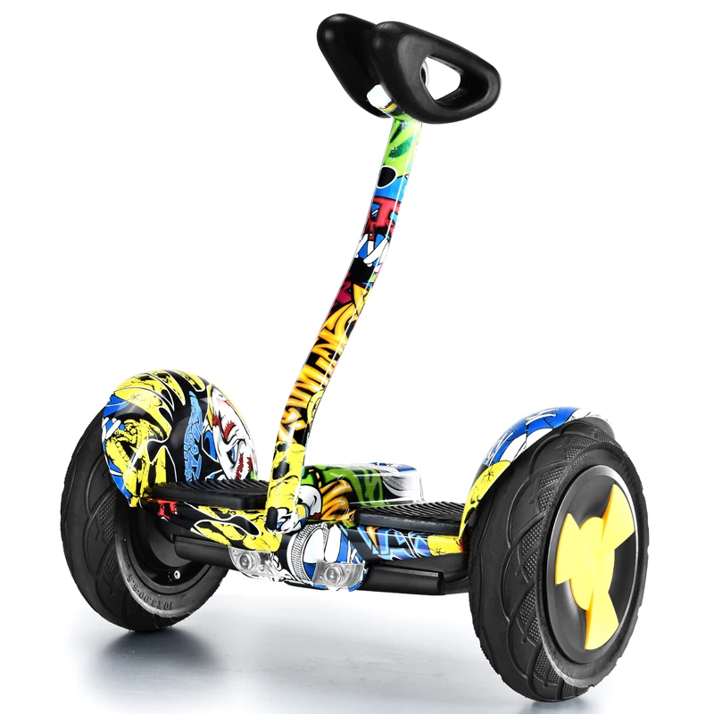 Горячий умный самобалансирующийся Электрический Скутер 2 колеса Ховерборд Скейтборд 10 дюймов приложение Ховерборд
