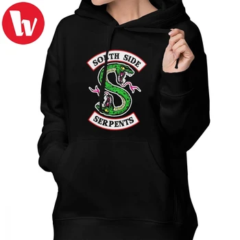 

Serpent Riverdale Hoodie Southside Serpents Riverdale4 Hoodies Sweet Over Sized Hoodies Women Street wear Blue Pullover Hoodie