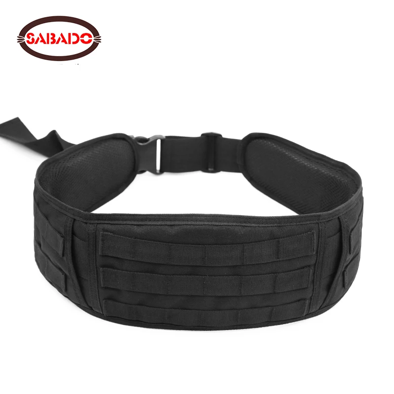 Tanie Wargame Tactical Army Military Equipment Airsoft Nylon Molle talia bitwa bojowa obciążenie pas patrolowy Cummerbunds Universal