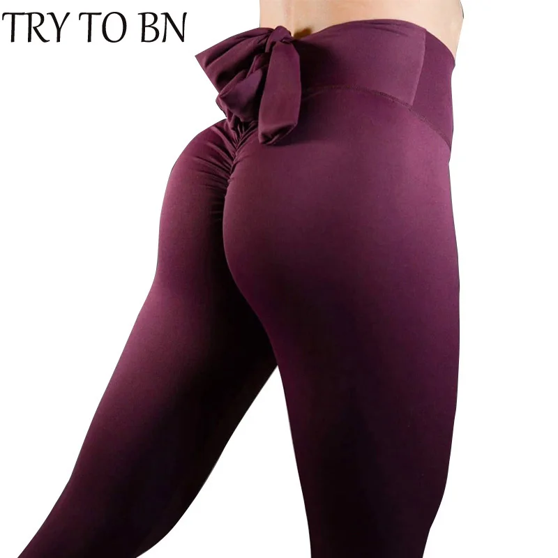 Buy TRY TO BN Leggings 4 Colors High Waist Casual