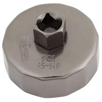 

Cap Oil Filter Socket Wrench Cup Tool 65mm ID 14 Flutes