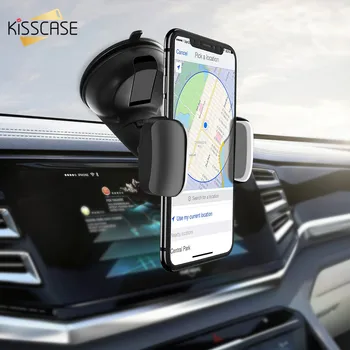 

KISSCASE Suction Cup Car Phone Holder For Samsung A50 A70 A40 Smartphone Car Holder For iPhone 11 Pro MAX Huawei P30 Pro Xiaomi