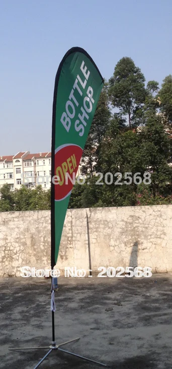 

Large size FLAG SIGN ADVERTIZING TEARDROP BANNER