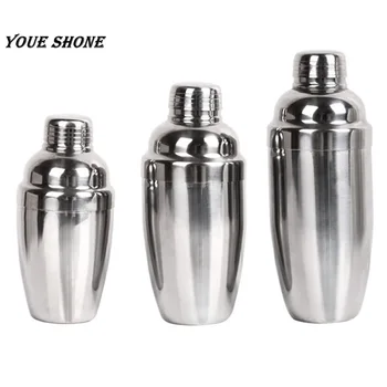 

Cocktail Shaker Stainless Steel Cocktail Mixer Wine Martini Drinking Style Shaker For Party Bar Tool