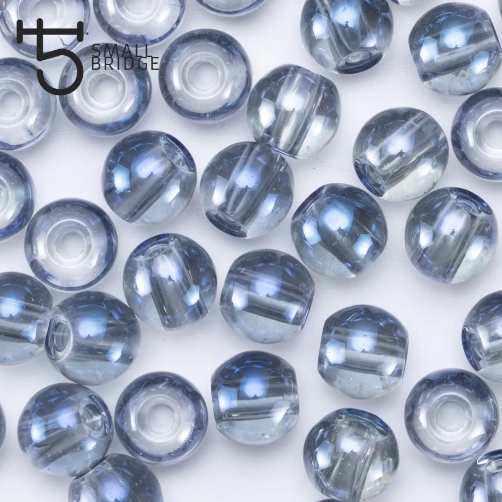 Smooth Glass Beads (6)