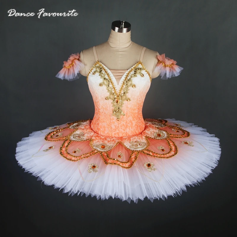 

Customer size made professional ballet costume tutu "ombre" tutus with the fading colors women & girl professional ballet tutu
