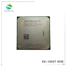 Процессор AMD Phenom X6 1055T X6-1055T 2,8 GHz шестиядерный процессор HDT55TWFK6DGR 95W Socket AM3 938pin