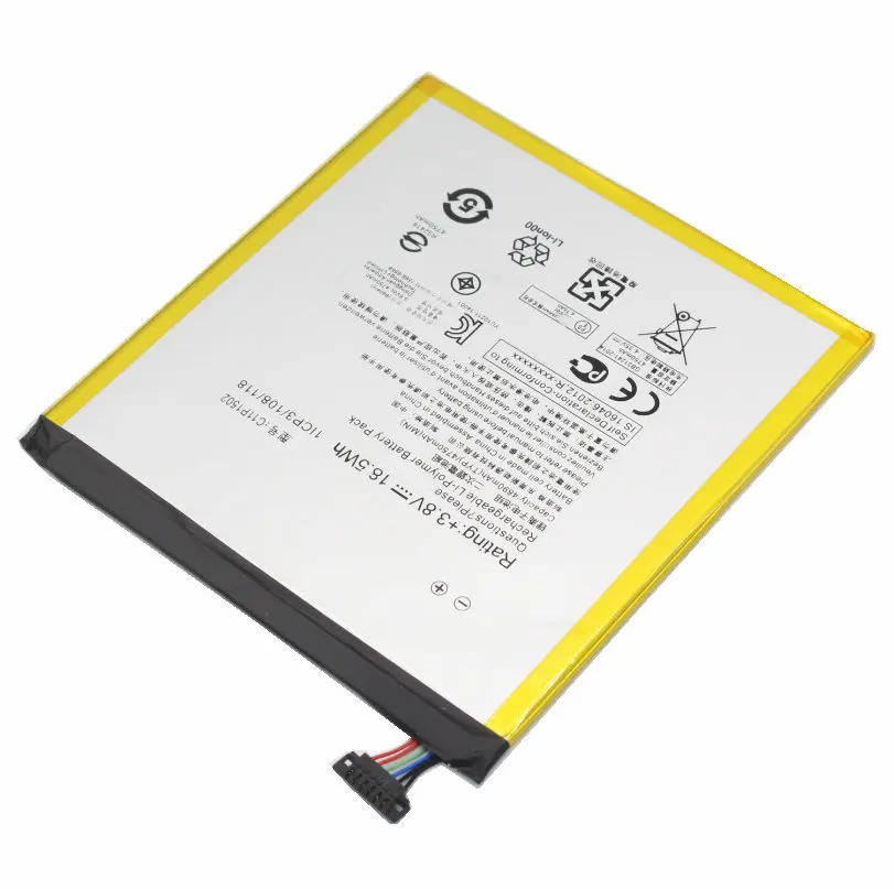 5 шт./лот 4890 мАч/3 8 в C11P1502 Сменный аккумулятор для ASUS ZenPad 10 Z300CG Z300CL P01T Z300M Z300C P023