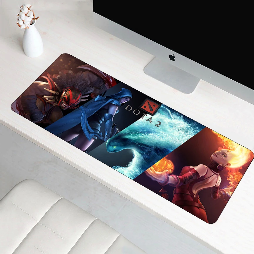  70x30cm Dota 2 Gaming Mouse Pad Best Speed Gamer Large XL padmouse Rubber Laptop Notebook Lockedge 