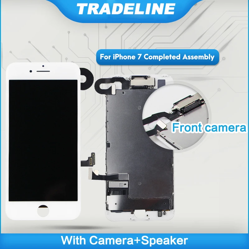

Grade AAA+++Quality Screen For iPhone 7 7Plus 8 LCD Full Assembly Complete With 3DTouch Screen Replacement Display No Dead Pixel
