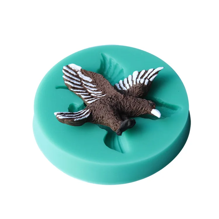 

New Arrival DIY Eagle Shape Silicone Fondant Cake Decorating Mold Animal Series Cake Fondant Tools And Cake Baking Tools FM322