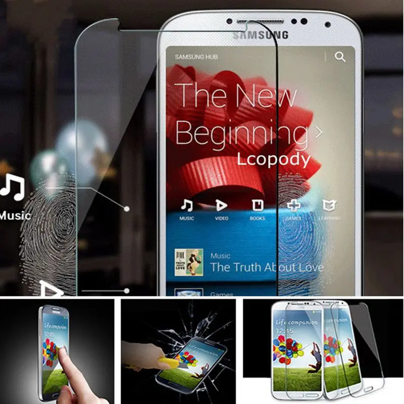 Закаленное стекло для Samsung Galaxy S4 S IV i337 Защитная пленка экрана samsung i9500 i9505 SIV