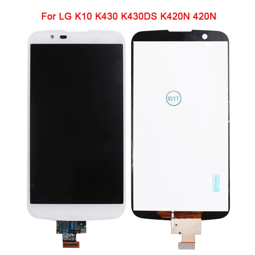 Tested Replacement Parts For LG K10 LTE K420N K430 K430DS LCD Display Touch Screen Digitizer Assembly with Frame 100% | Мобильные