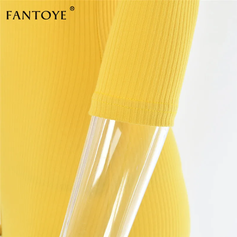 Fantoye, Сексуальное желтое длинное платье с v-образным вырезом, женское платье в рубчик, макси, облегающее платье для женщин, Осенние праздничные платья для вечеринки, vestidos размера плюс