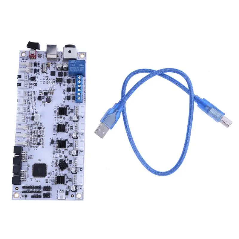 

High Quality 3D Printer Parts V2.1.4 Master Control Board Motherboard with Data Cable for 3D Printer Main Motherboard Hot Sale