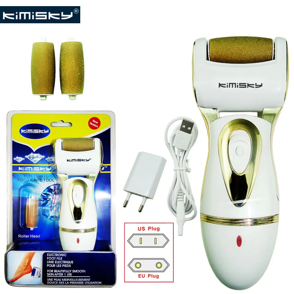 KIMISKY Luxury RECHARGEABLE Pedicure Tools Foot File Vibrator Feet Foot