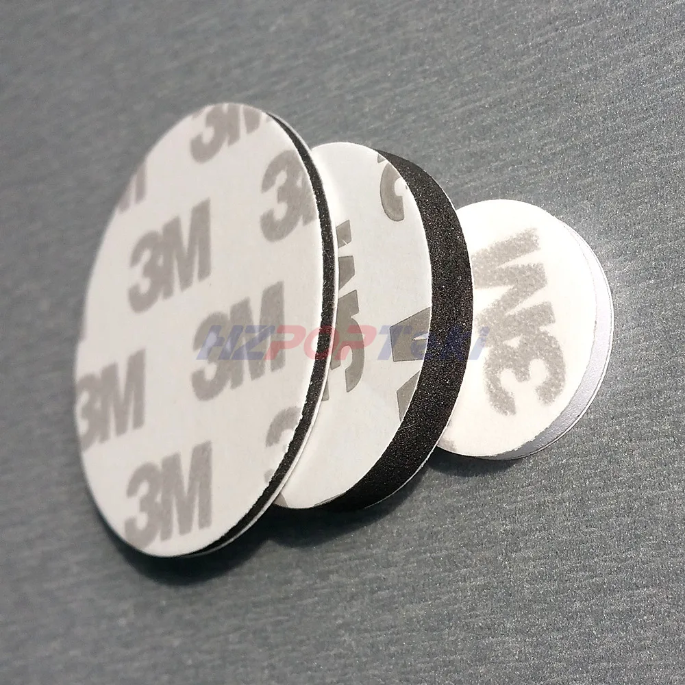 Fita de Espuma de Eva Almofada de Montagem 30mm por Adesivo Rodada Dia. Forte Branco Preto 9080 Adesivos Dupla Face Uso Amplamente 100 Pcs ou 5 Fita adesiva p/ escritório