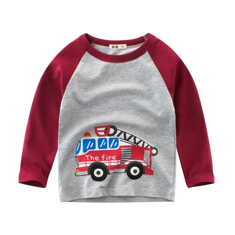 Hot Cotton Long Sleeves Kids Sweatshirts Spring Autumn Baby Sweatshirts Children's Sportswear T-shirts Baby Girl Sweatshirts