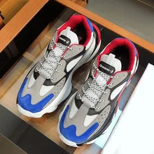 Новое поступление Заводские мужские кроссовки спортивные мужские кроссовки из натуральной кожи брендовые Роскошные повседневные Модные мужские кроссовки